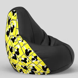 comfybean XXXL Guru and Bhole Teardrop Bean BagWith Bean Filling image 2