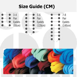 Lify Flat Shoelaces for Sneakers / Sports Shoe Shoe Lace image 3