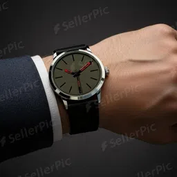 jk times Analog Watch - For Men JK-slim-red hands special slim mens analog watch with comfort fit image 5
