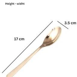 snaz Disposable Brass Tea Spoon image 4