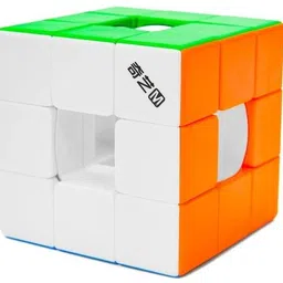 cuberkart QiYi Racing Void Cube Magnetic 3x3 Speed Puzzle Hollow Design Smooth Turning image 2