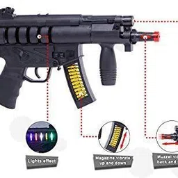 haulsale Future Real-Looking Battle Toy Gun AK938 | Sound & 3D Light Effects-18 Guns & Darts-picture-21