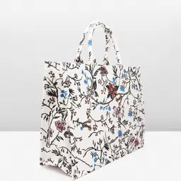 Lino Perros Floral Printed Structured Laptop Bag image 3