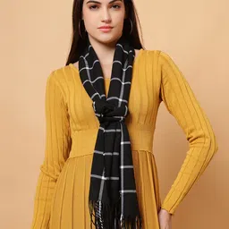 JMT Wear Checkered Women Muffler image 4