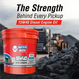 moter max New Premium Diesel Engine Oil 7.5l 15W40 API CF-4 Heavy Duty Engine Oil image 2