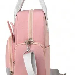 handcuffs Diaper Backpack Cum Tote Bag Maternity Bag Cute & Stylish Mother Bags Diaper Bag image 5