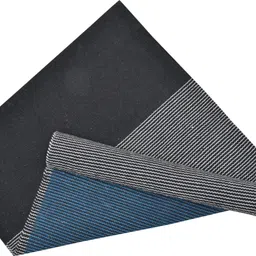 cosmorugs Antiskid cotton yoga mat ( Size- 27 x 74 inches ) thickness 3mm (GREEN MIX) 3mm mm Yoga Mat image 2