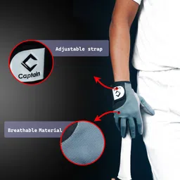 captain Soft Ball Cricket Gloves Multi-Purpose Enhanced Gripping Sports Gloves Batting Gloves image 3
