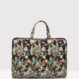 Caprese Floral Printed Oversized Structured Handheld Bag image 3