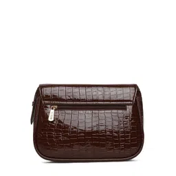 KLEIO Vegan Croco Textured Shoulder Bag image 3