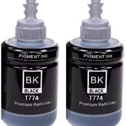kalar Ink T7741 Compatible For M105 ,M100, L655 ,L1455,M200 , M205 Black - Twin Pack Ink Bottle-image-2
