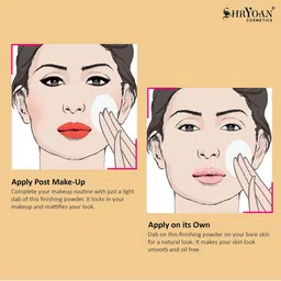 SHRYOAN Ultra Silky Matte Finish 2 In 1 Oil Control Compact Powder 23 g - Shade 02 image 5