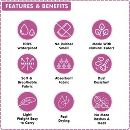 sbts Cotton Baby Bed Protecting Mat image 3