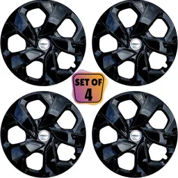 prigan Quanto PCH Matte Black 15 INCH Wheel Cover For Mahindra Quanto image 2