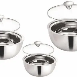 Set of 3 Curry Server Bowl Serving Set-image-0