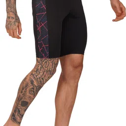 ninq Color Block Men Black Tights-picture-26