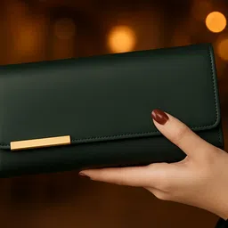 g m w Casual Green Clutch-picture-48