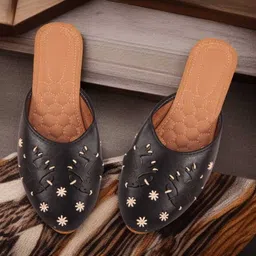 nofosho Traditional Handcrafted Embellishments Lightweight Bellies For Women-picture-12