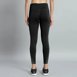 m7 by metronaut Solid Women Black Tights image 2