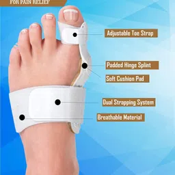 sevenspace Bunion Aid Splint for Feet Protection and Hallux Valgus , Toe straightener, image 2