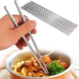 micashu Eating Steel Chinese Chopstick image 1