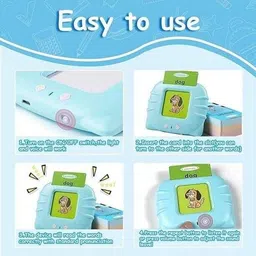 ducncon Talking Flash Cards for 3-8 Years Toddlers Educational Learning Interactive Toy image 5