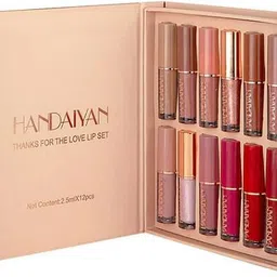 mr. huda Set of 12 Handaiyan Velvet Matte Liquid Lipsticks-picture-25