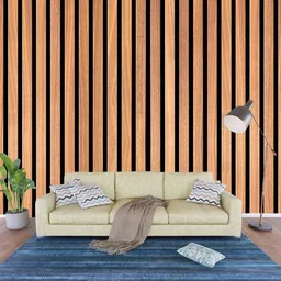 wollzo Vinyl Decorative Brown Wallpaper image 2