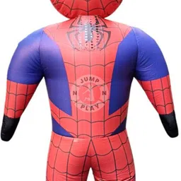 JUMP N PLAY Inflatable Air walking Costume With Spider Man Cartoon With 6 to 8 Feet Elders Halloween Costume-image-30