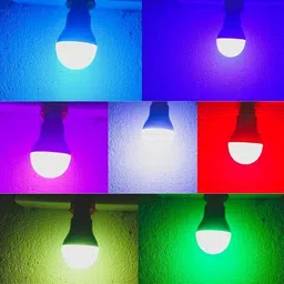 dunagiri 9 W Color Changing Decorative B22 LED Bulb image 2