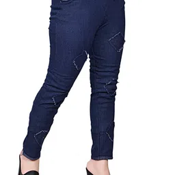 mk collection Women Regular High Rise Blue Jeans image 4