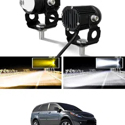 maties High/Low Beam Amber And White Twin Mini LED Light For Vehicle-22 Fog Lamp Car, Motorbike, Truck, Van LED for Tata (12 V, 55 W)-picture-16