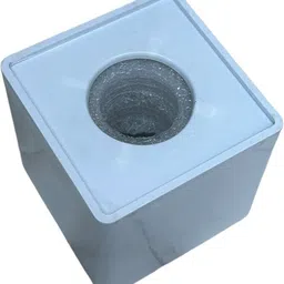 won 3x3 mic flag logo id universal size of mic hole (Pack of 1) 3x3 mic flag mic logo id universal size of mic hole white color 1 piece image 2