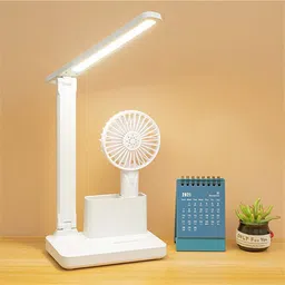 grofly Desk Lamp with Pen Holder,Study Table Night Reading Bed Side Eye Protection lamp Study Lamp image 2