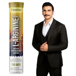 Bold Care L-Arginine Effervescent Tablets | Boosts Stamina | Increases Blood Flow | Improves Performance | Pre-workout Supplement | 20 Effervescent Tablets - Pack of 1-picture-20