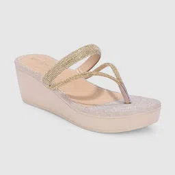 bizzaro Women BZ304 Lightweight Comfort Extra Soft Summer Trendy Premium Stylish Party Heels Sandal image 2