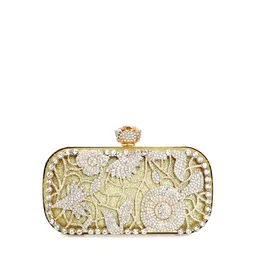 Toobacraft Embellished Box Clutch image 3