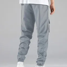valley Men Printed Grey Track Pants image 2