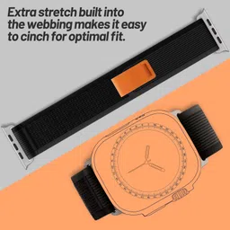 PUNAK Smart Watch Belt Strap Designed for Boat Wave Genesis, Genesis Pro Smart Watch Strap image 3