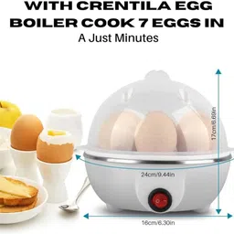 oddeven Egg Boiler Automatic Off 7 Egg Poacher for Steaming Electric egg boiler Eggs Egg Cooker image 5