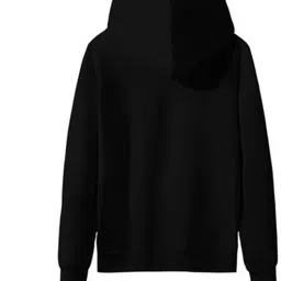 sahuone Men Full Sleeve Solid Hooded Sweatshirt image 2