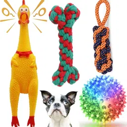 youhavedeal Chew Toys Dog Teething Training,Interactive Playing Toy,Dog Rope Toys for Pet Cotton Chew Toy For Dog-picture-21