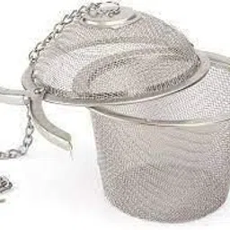 om ji dwarka Stainless steel Teapot Green tea filter coffee mesh ball infuser (Basket) Tea Strainer image 2