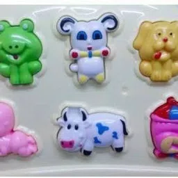 saurastrashop Cow Musical Piano With 3 Modes Animal Sounds, Flashing Lights & Wonderful Music (Multicolor) image 2