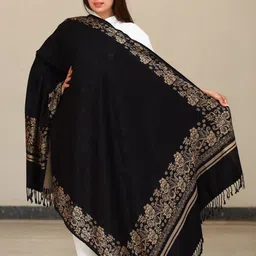STSHAWLS Acrylic Self Design Women Shawl-picture-23