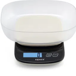 Venus Digital Kitchen Weighing Scale & Food Weight Machine for Health, Fitness, Home Baking & Cooking Scale, 2 Year Warranty & Battery Included (With Bowl) Weighing Scale-picture-16