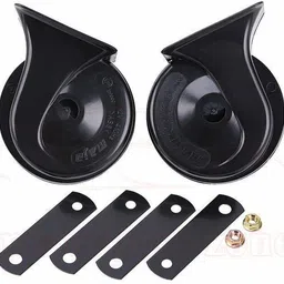 motoroys Horn For Bajaj, Hero, Honda, TVS, Tata, Universal For Bike, Universal For Car CT, FZ, Jeep, Splendor, Pulse image 1