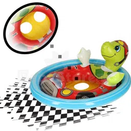 tiny tales Fun Animal Model (IND*7354) Swimming Rings for Kids Inflatable Swimming Safety Tube-picture-46