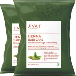 jiva Henna Hair Care - Healthy, Voluminous & Nourished Hair - 200 g Each - Pack of 2-picture-11