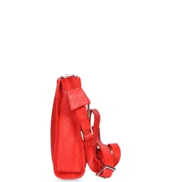 Sassora Textured Leather Structured Sling Bag image 5